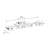 Kinston 4 - Light 27.56"W Dimmable LED Chrome ETL Vanity Light 3000K/4000K/5000K 3CCT Adjustable-576316867-556048505