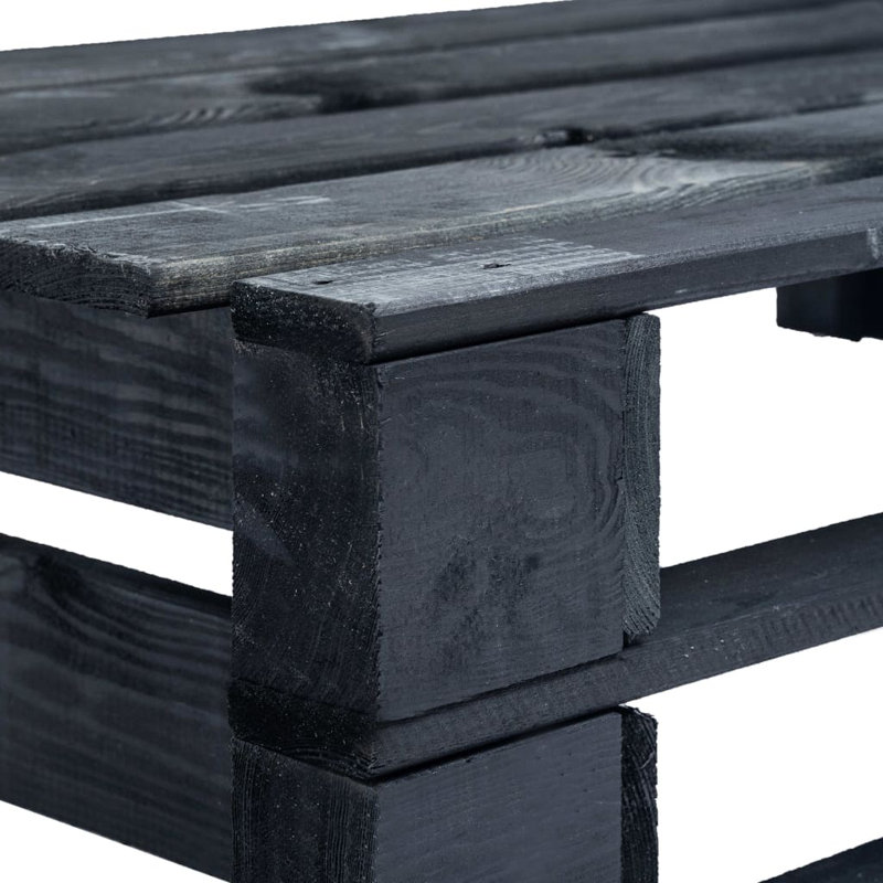 Adebayo Solid Wood Pine Outdoor Bench
