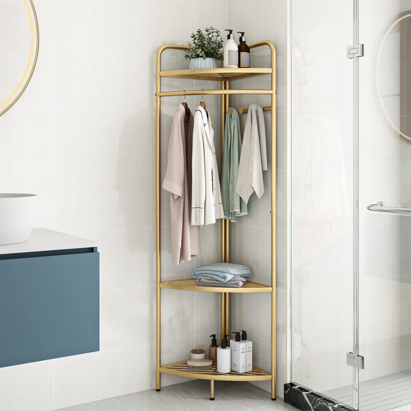 Extension 1'' Metal Adjustable Coat Rack