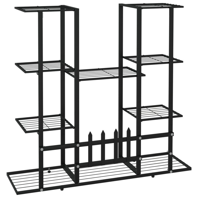 Support pour plante Rayda, Noir