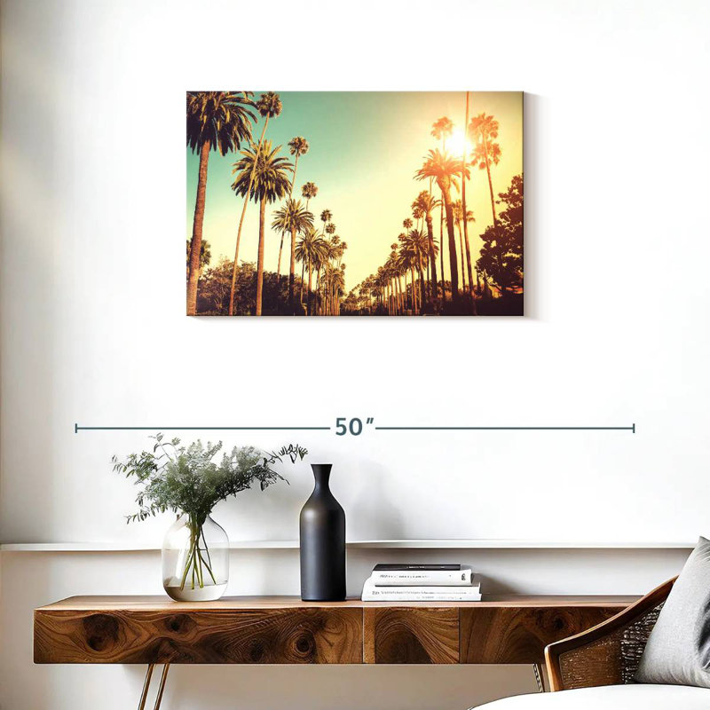 Ravi Sunny Palm Avenue, H 20 po x l 30 po