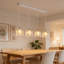 Kitchen Island Pendant 3/4- Light Stainless Stee Cylinder Pendant-2128630120-2128630134