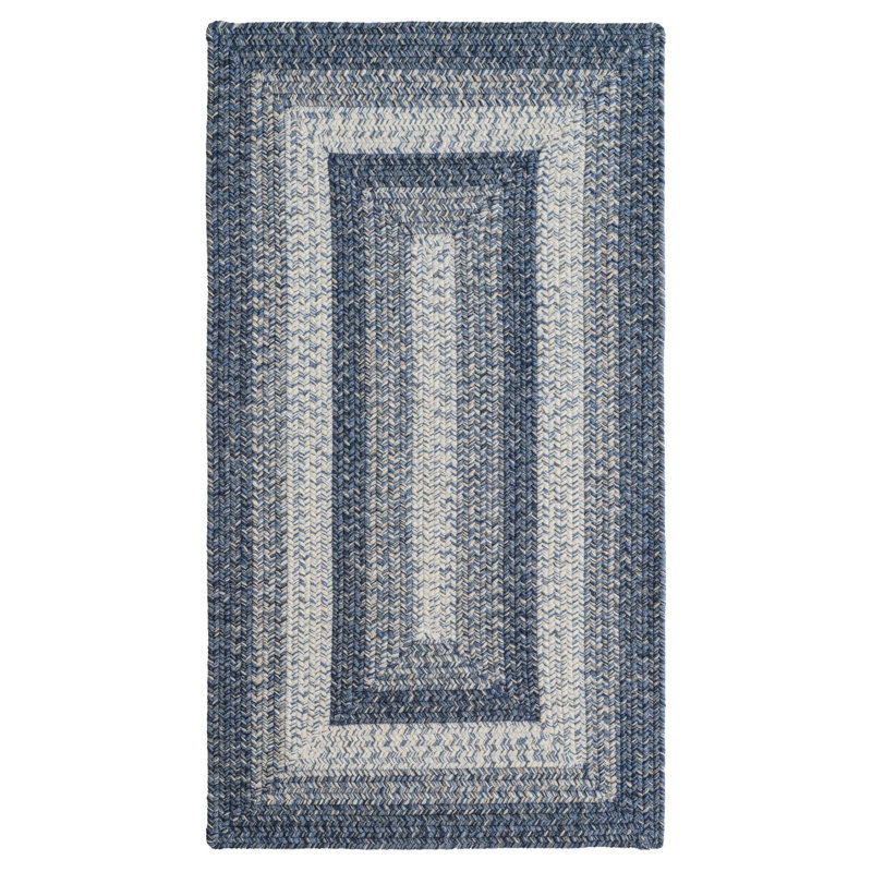 Langleyville Indoor / Outdoor Rug, Concentric Rectangle 7' x 9'