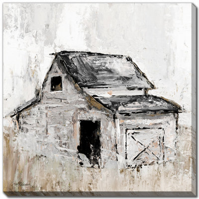 Neutral Barn I Canvas Wall Art