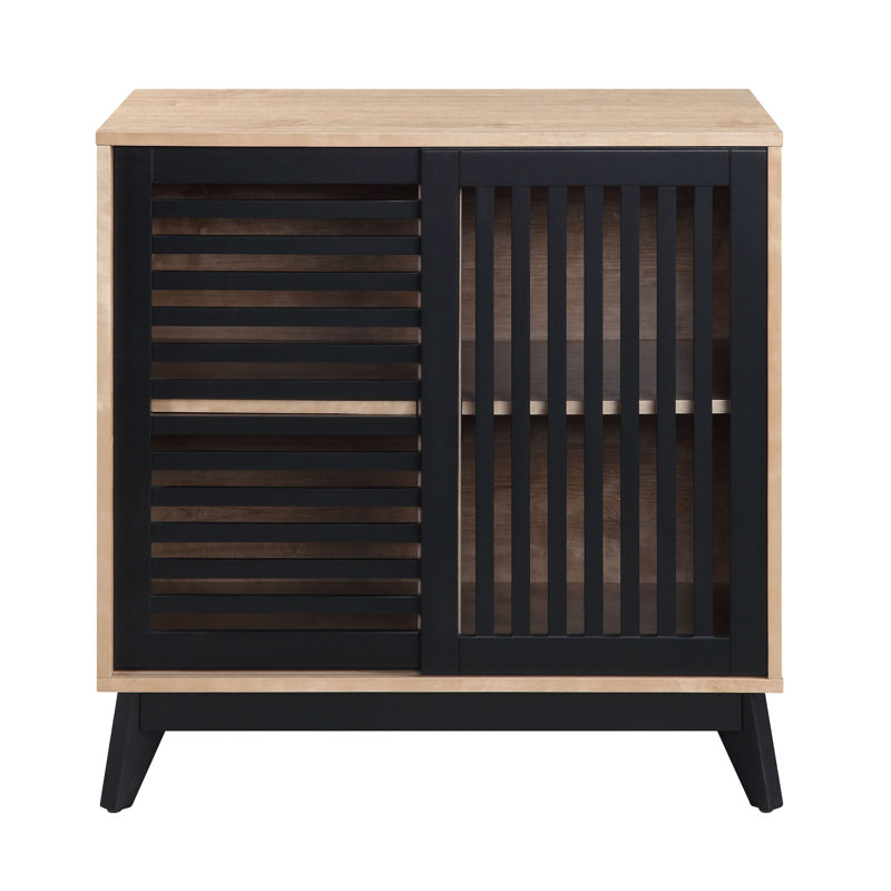 Console Bandiero en chêne et espresso