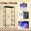 Commode de rangement verticale 4 tiroirs Forest River Landscape Cherry Blossom Trees Crescent Moon Dreamy