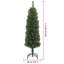 Artificial Christmas Tree with 150 LEDs with Stand-165621444-165621308