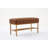 Upholstered Shoe Storage Bench With Cushioned Seat, End Of Bed Bench With Open Shelf And Metal Legs For Entryway-1590234156