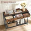 Console avec 3 tiroirs en tissu, ...