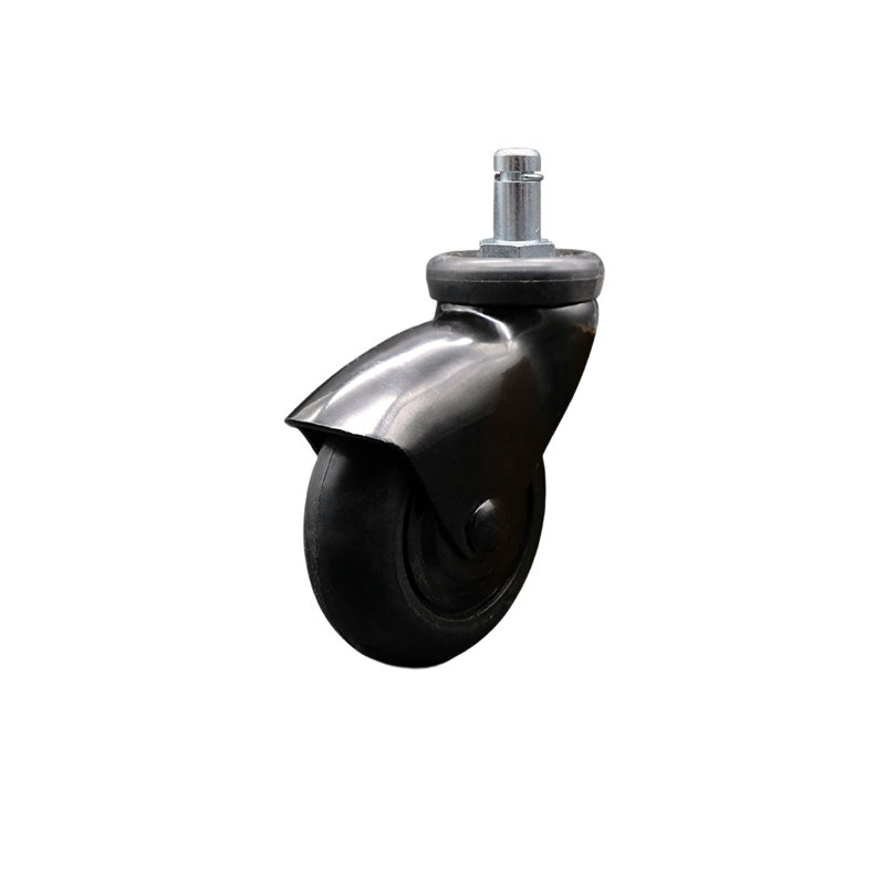 Grip Ring Stem Caster, Black