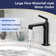 Single-Hole Single-handle Bathroom Faucet with Drain Assembly
