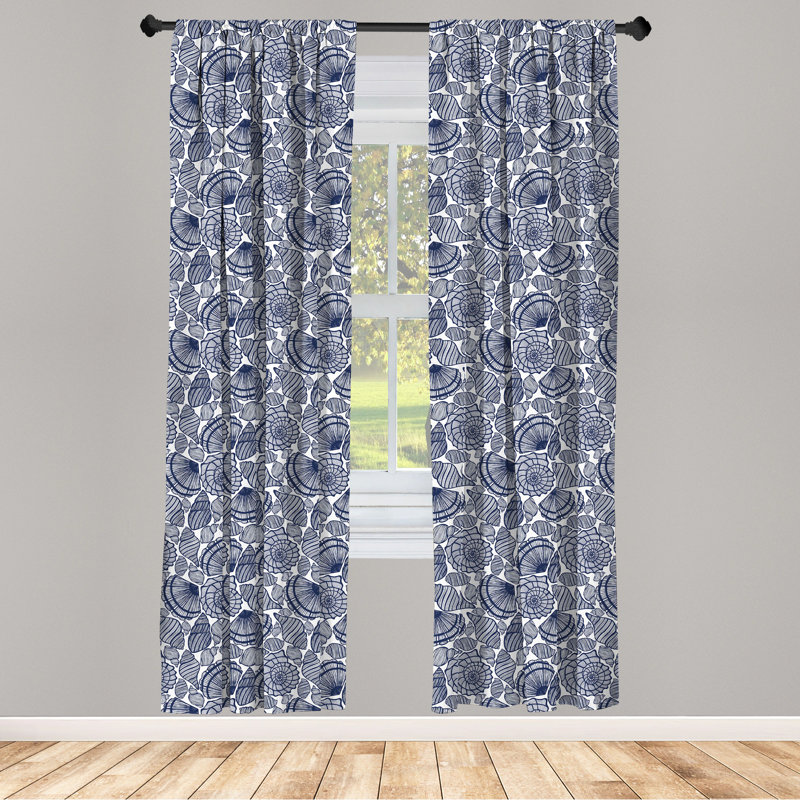 Semi-Sheer Rod Pocket Sliding Panel, 28" x 95"