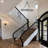 12 - Light Dimmable Wagon Wheel Chandelier With Clear Lampshade-648194741