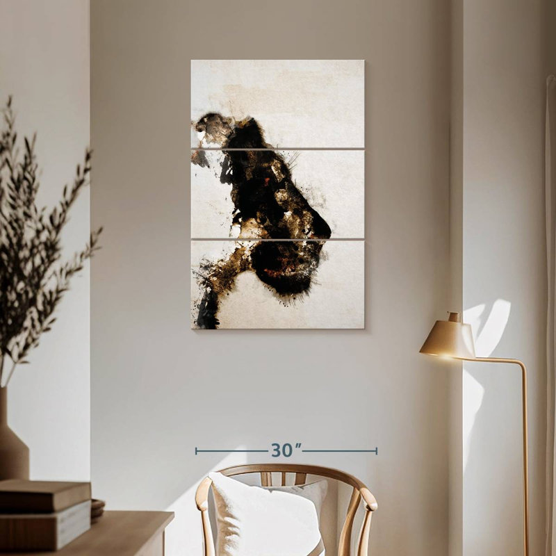 Brampt Lioness Contour, 57" H x 36" W