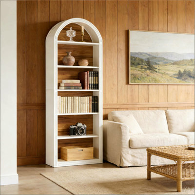 Étagère de rangement, bibliothèque élégante