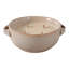 Bougie décorative en céramique avec poignées - Bougie décorative moderne pour table basse, bibliothèque, chambre à coucher ou décor de salon - 8 po-126018659