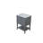 Lucin Single Bathroom Vanity with Ceramic Top-27014411