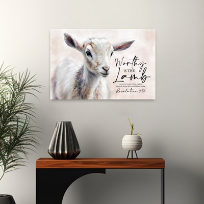 Worthy Is The Lamb Abstract Contemporary Art