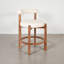Chaise de bar en acacia Lucas