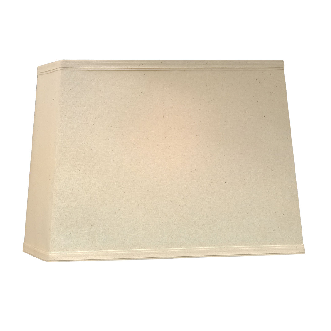 12'' H x 10'' W Linen Rectangle Lamp Shade Medallion Lighting
