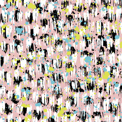 Brush Strokes - Wrapped Canvas Print