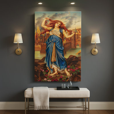 Cassandra -Gallery Wrapped Canvas by Evelyn De Morgan