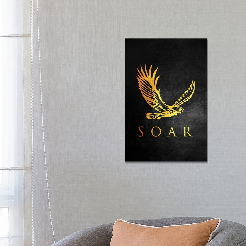 Eagle Soar by Adrian Baldovino - Wrapped Canvas Print