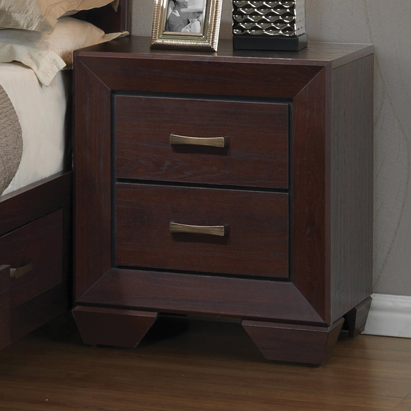 Magdalen 23.1'' W Nightstand, Dark Cocoa