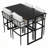 Iron Outdoor Dining Set-256976025
