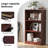 Modern 24.4" W 3-Tier Adjustable Bookshelf-1490033876-1491796281