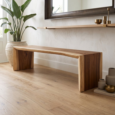 Banc en bois Waterfall