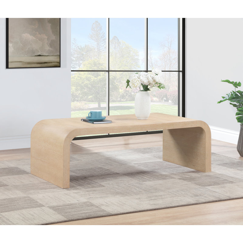 Table basse Kaiyanna, Chêne blanc naturel
