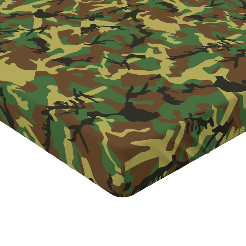 Ensemble de 2 draps-housses Ambesonne Camo, Ensemble literie pour lit simple
