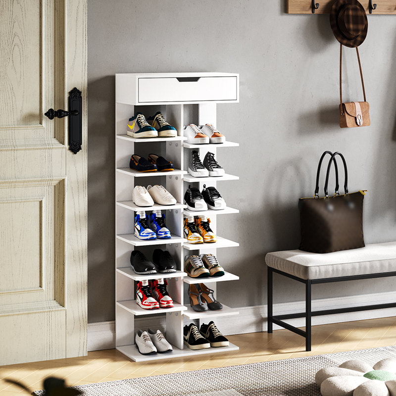 14 Pair Shoe Rack