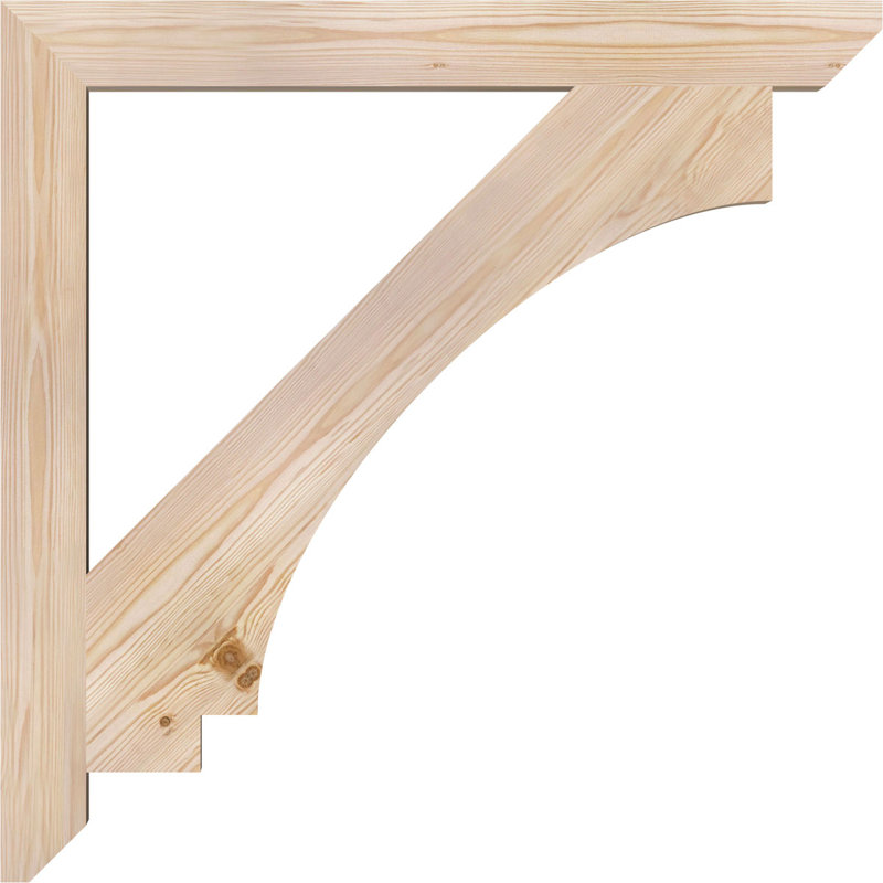 Support lisse à lattes 3 1/2 po x P 36 po x H 36 po, sapin Douglas, Douglas (lisse), H 36 po x l 3,5 po x P 36 po
