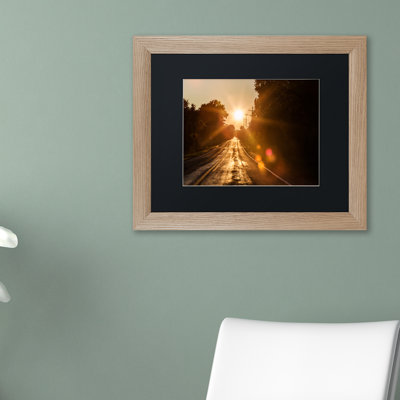 Joden Sun Soaked Road' by Jason Shaffer Framed Photographic Print