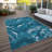 Lamanna Washable Abstract Indoor / Outdoor Rug-95998002