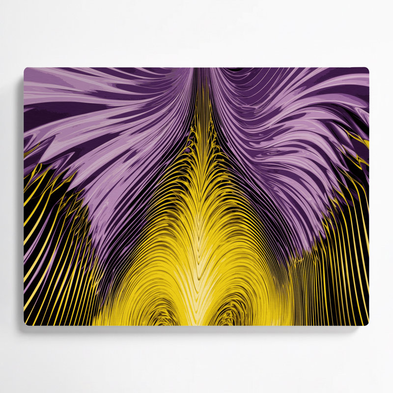 Art mural Op mauve 63