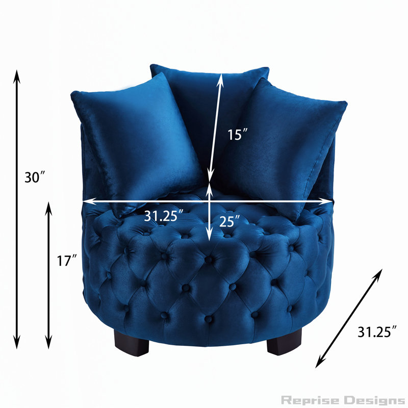 Chaise d'appoint Contemporary, Marine