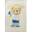 Tapis décoratif beige à motif d'ours en peluche multicolore à motif d'ours en peluche-306842443
