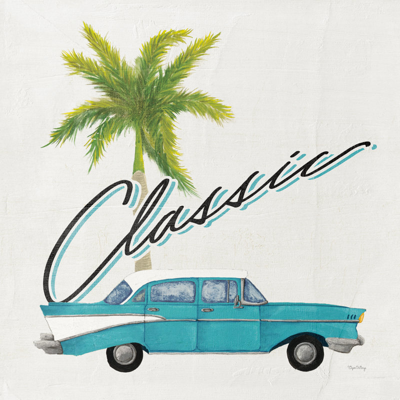 Havana IX by Elyse DeNeige - Wrapped Canvas Painting, 30cm H x 30cm W x 3.8cm D