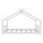 Aby House Platform Bed with Headboard and Footboard,Roof Design-593062542-537757911