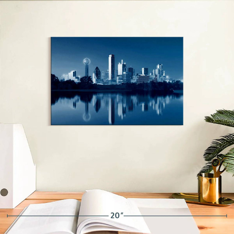 Reflet de l'horizon de Sireci Dallas, H 8 po x l 12 po