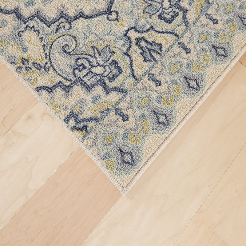 Montville Damask Indoor Rug, Rectangle 7'6" x 10'
