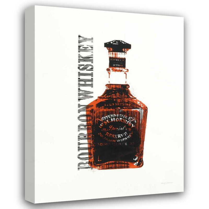 Art sur toile tendue par Red Barrel Studio® Tillmon, Avery, Bourbon, H 24 po x l 19 po
