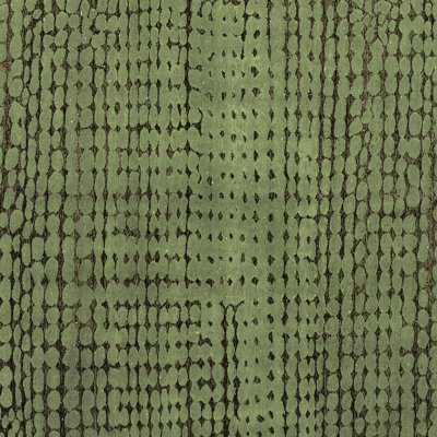 Tapis vert en laine / polyester tissé à la machine Zi