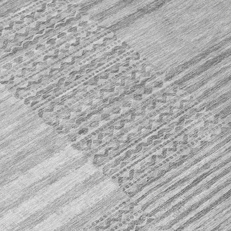 Tapis intérieur / extérieur lavable à la machine Chantille ACN2749, 1 pi 8 po x 2 pi 6 po, Argent