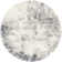 Abstract Gray/Ivory Area Rug