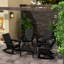 Joubert Outdoor Square HDPE Coffee Table-1705929131