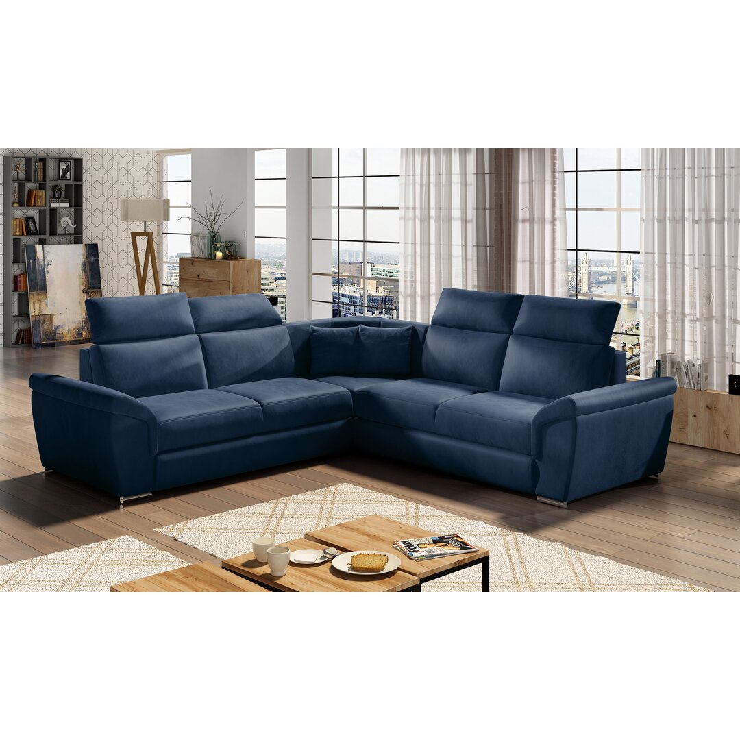 Ecksofa Valente mit Bettfunktion